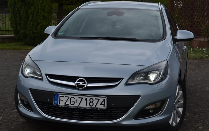 Opel Astra cena 25600 przebieg: 226000, rok produkcji 2014 z Iłowa małe 407